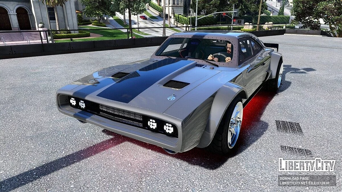 Dominic Toretto'nun Buz Dodge Charger v1.0 / GTA 5