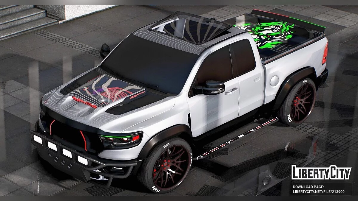 1500 Ram Ghoul 2 Door / GTA 5
