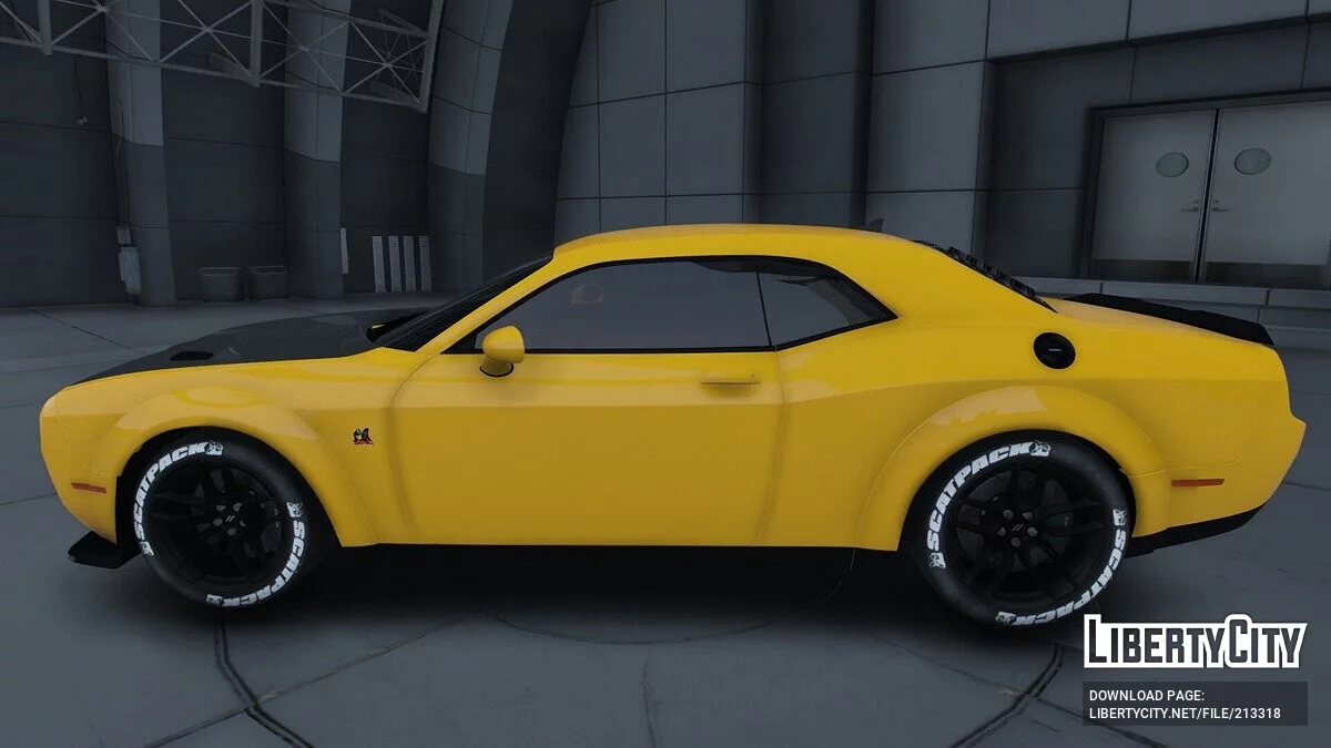2020 Dodge Challenger 392 Scatpack Widebody Custom / GTA 5