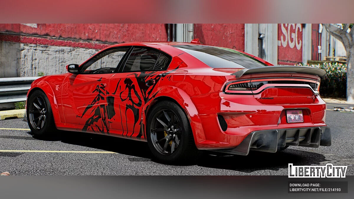 Dodge Ghoul Charger 2024 / GTA 5