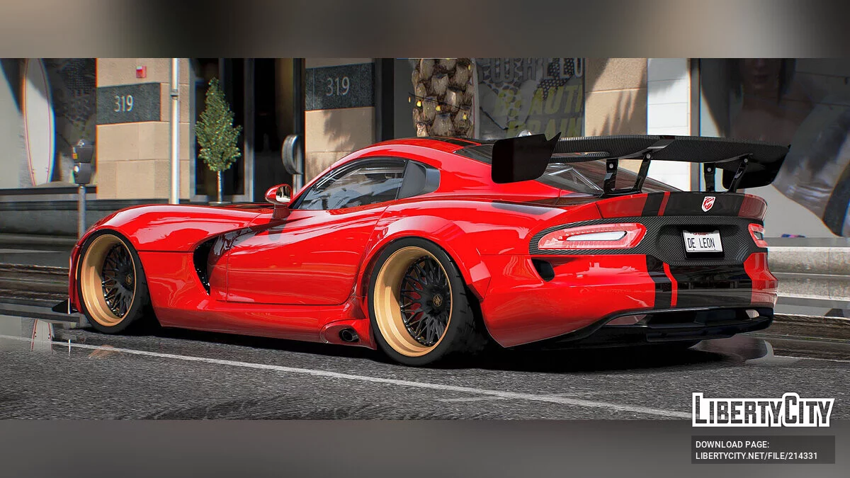 Dodge Viper ACR Widebody / GTA 5