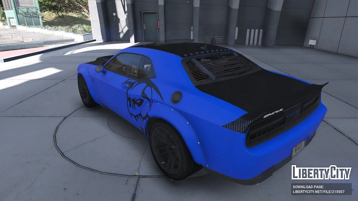 2021 Dodge Challenger Ghoul Liberty Walk / جي تي أي 5