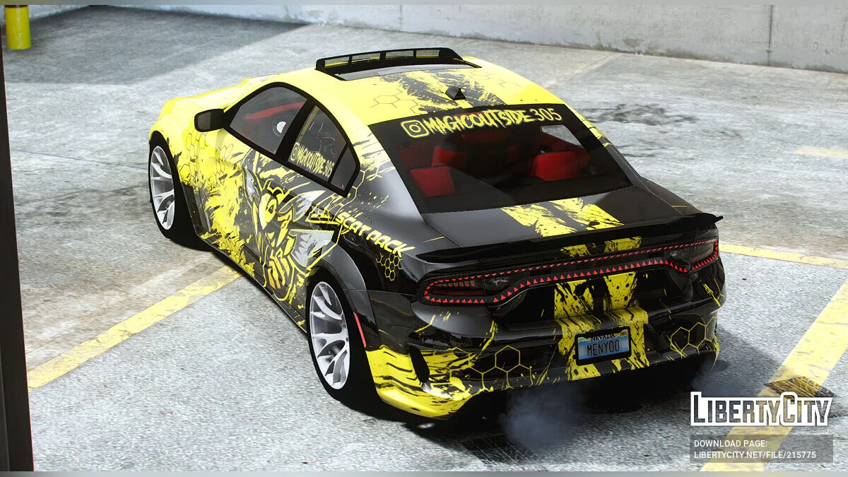 2022 Dodge Charger Scatpack Magic Outside 305 / جي تي أي 5