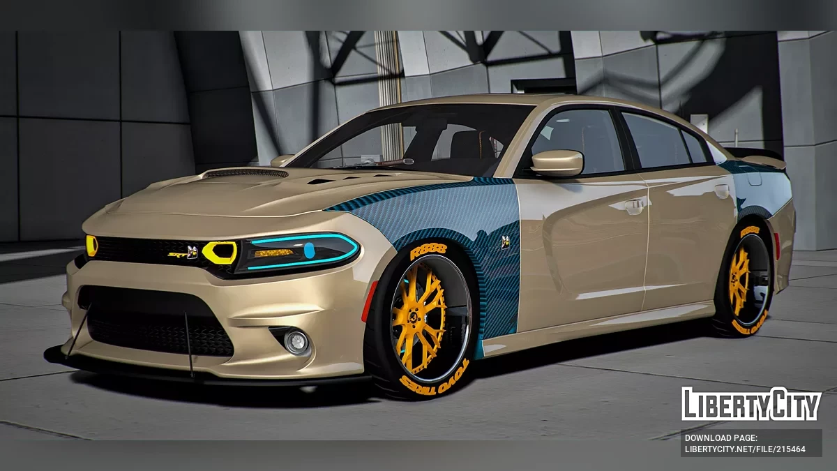 دودج تشارجر SRT SuperBee Scatpack على جنوط Forgiato / جي تي أي 5