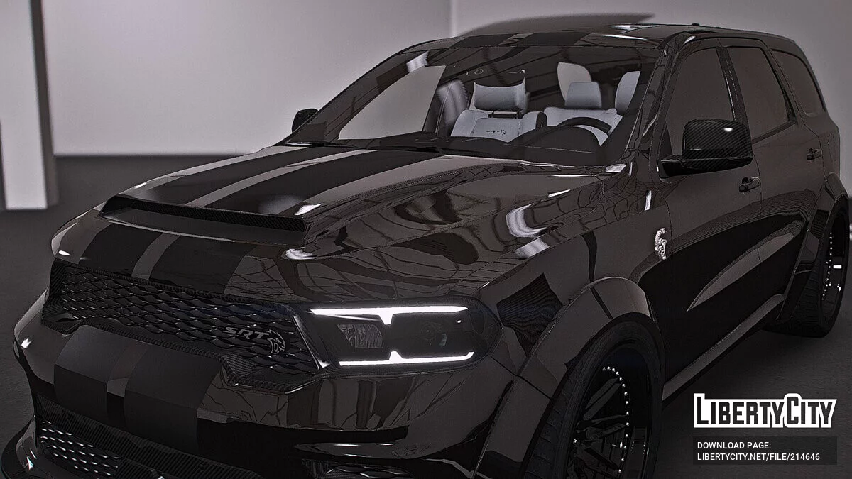 Dodge Durango SRT Hellcat Widebody (Blacked-out) / GTA 5