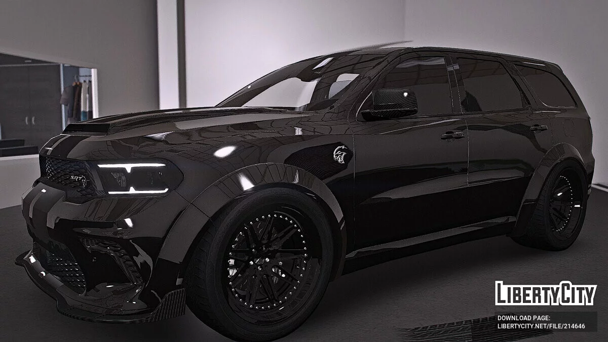 Dodge Durango SRT Hellcat Widebody (Blacked-out) / GTA 5
