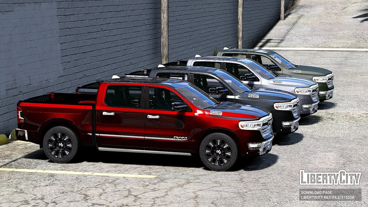 RAM 1500 Ramcharger 2025 v1.0 / GTA 5