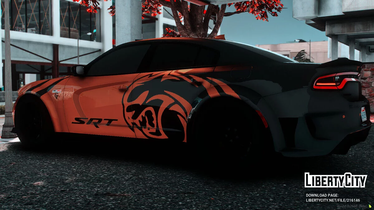 2023 Dodge Charger Hellcat Redeye Super Stock 1000HP Hennessey Performance Edition / GTA 5