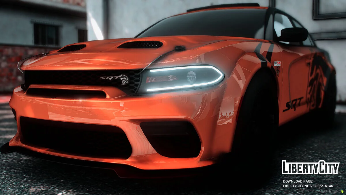 2023 Dodge Charger Hellcat Redeye Super Stock 1000HP Hennessey Performance Edition / GTA 5