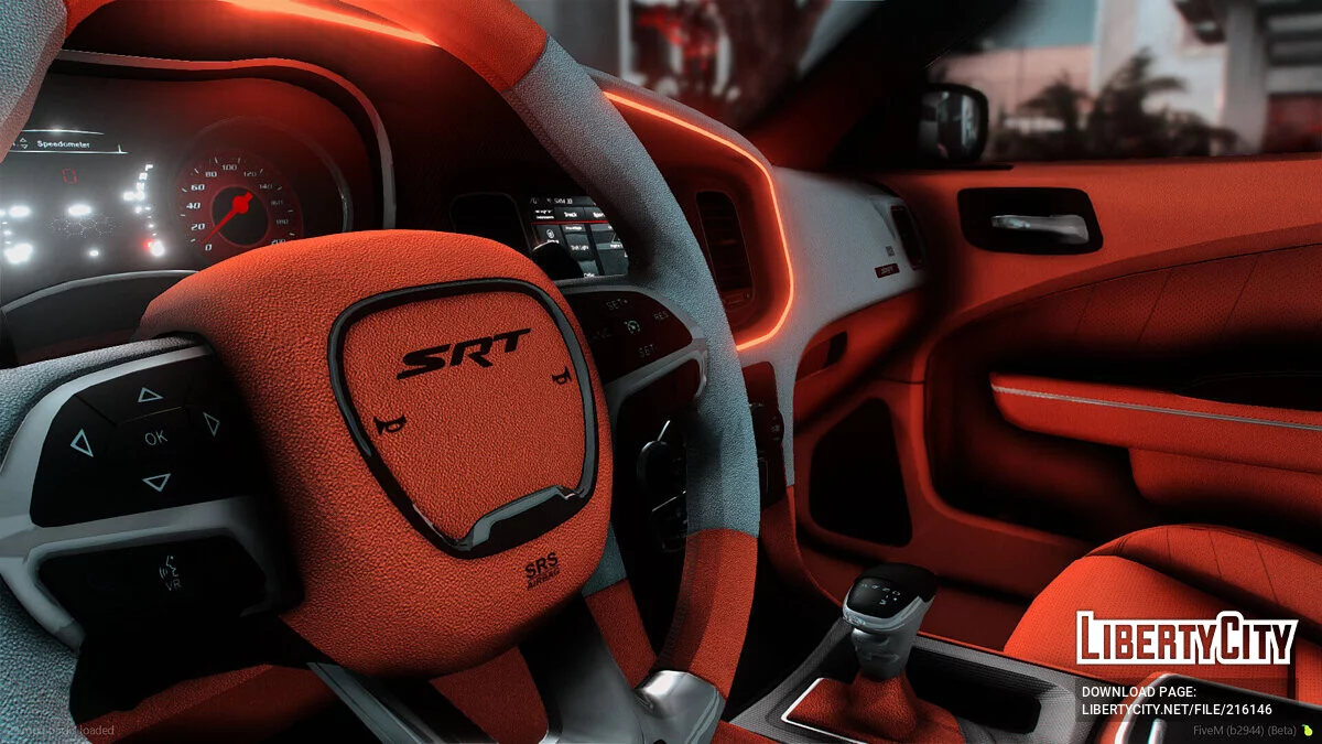 2023 Dodge Charger Hellcat Redeye Super Stock 1000HP Hennessey Performance Edition / GTA 5
