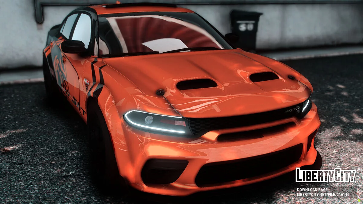 2023 Dodge Charger Hellcat Redeye Super Stock 1000HP Hennessey Performance Edition / GTA 5
