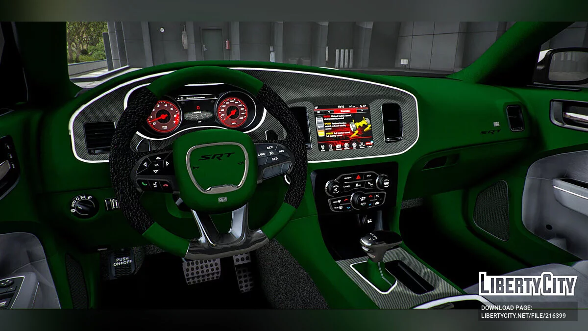 Dodge Charger Scatpack SuperBee Personalizado com Livery do Superman / GTA 5