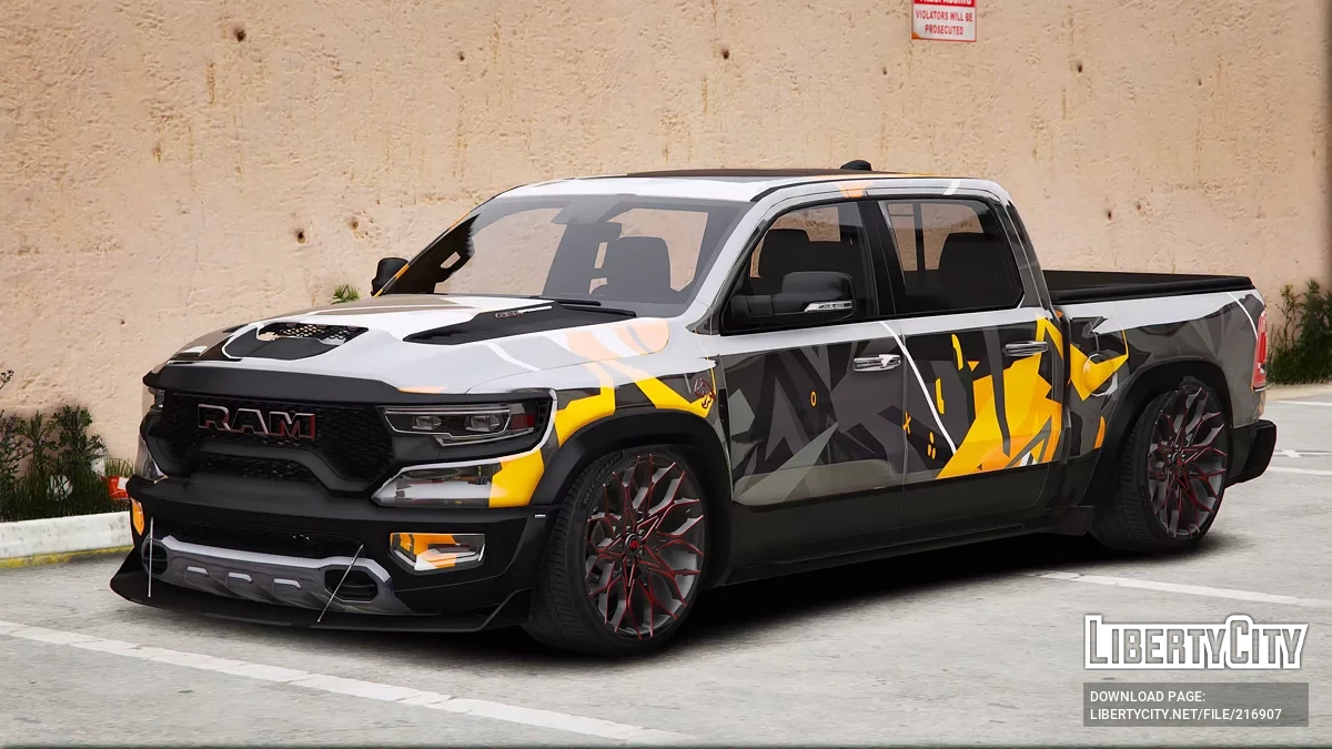 Dodge Ram TRX on Forgiatos / GTA 5