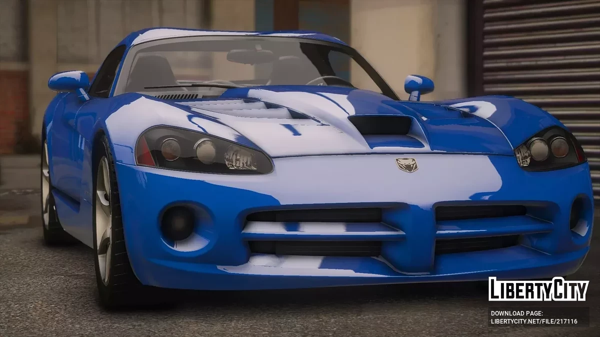 2008 Dodge Viper SRT-10 v1.0 / GTA 5