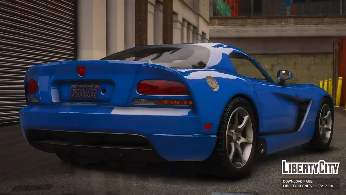 2008 Dodge Viper SRT-10 v1.0 / GTA 5
