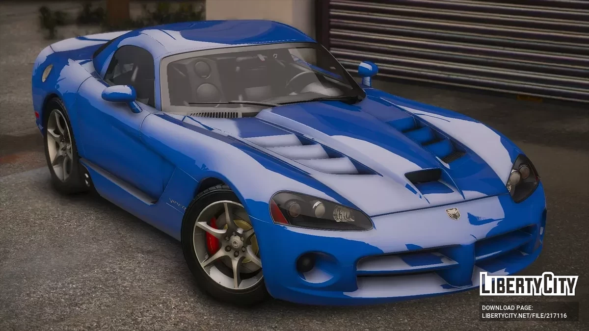 2008 Dodge Viper SRT-10 v1.0 / GTA 5