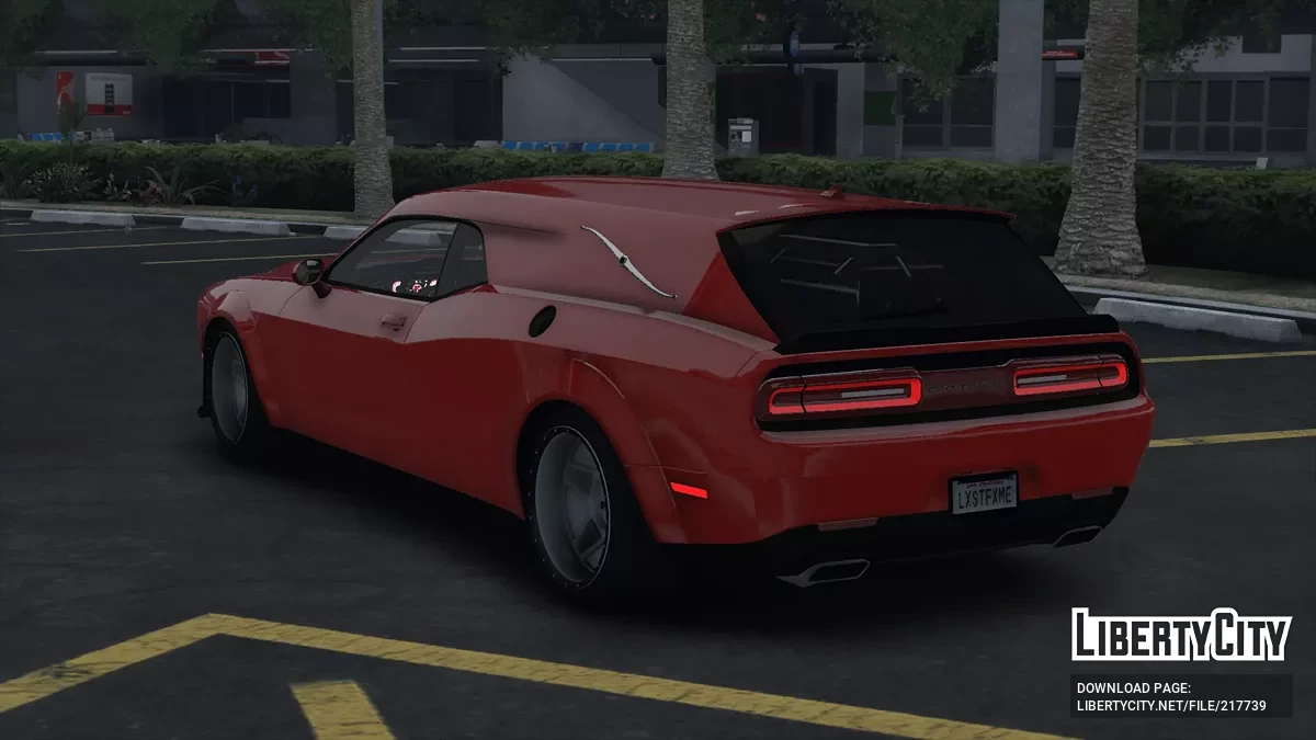2018 Dodge Challenger SRT Hearse / GTA 5