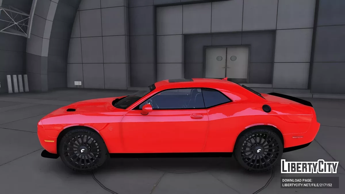 2020 Dodge Challenger Hellcat Custom on Forgiatos / GTA 5