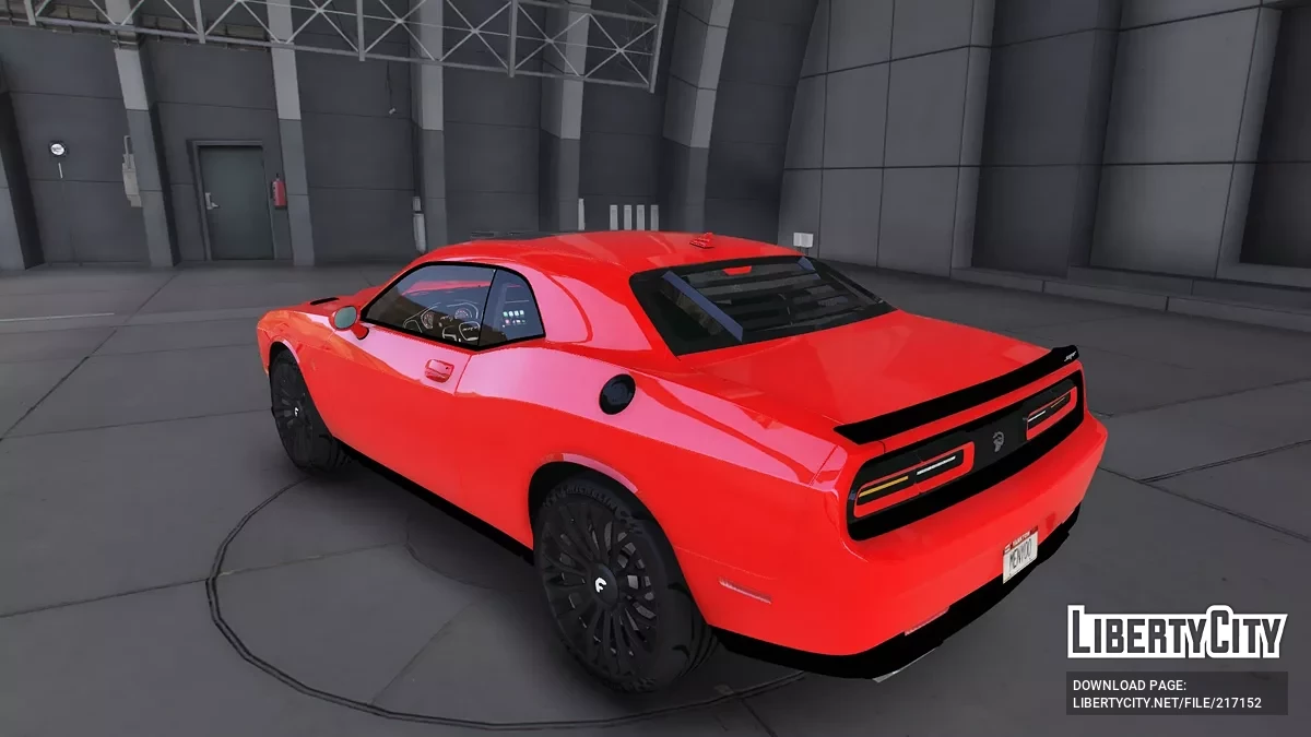2020 Dodge Challenger Hellcat Custom on Forgiatos / GTA 5