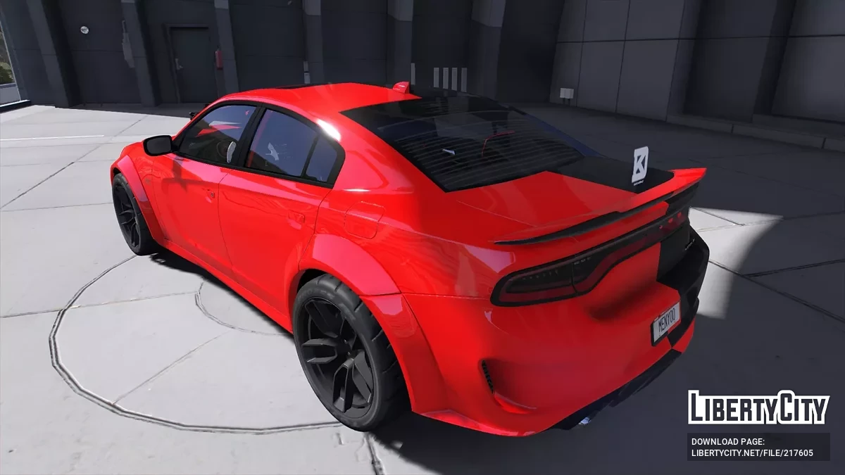 Додж Чарджер Напівверсія / GTA 5