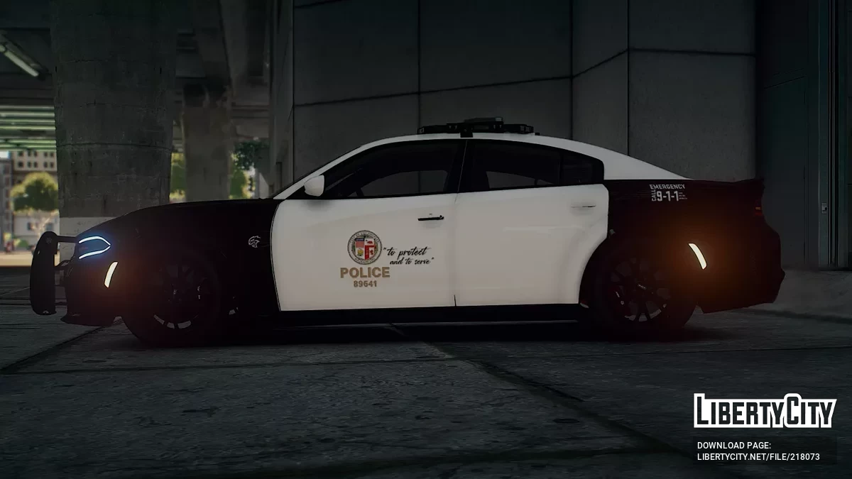Dodge Charger SRT Hellcat LAPD / GTA 5