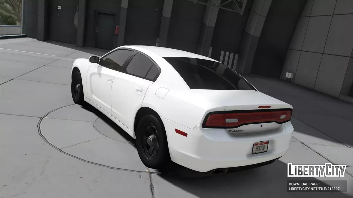 2014 Dodge Charger Umarked / GTA 5