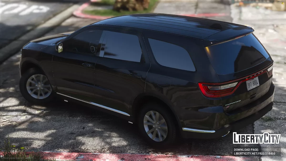 2018 Dodge Durango Whelen FlatLighter Disfarçado / GTA 5