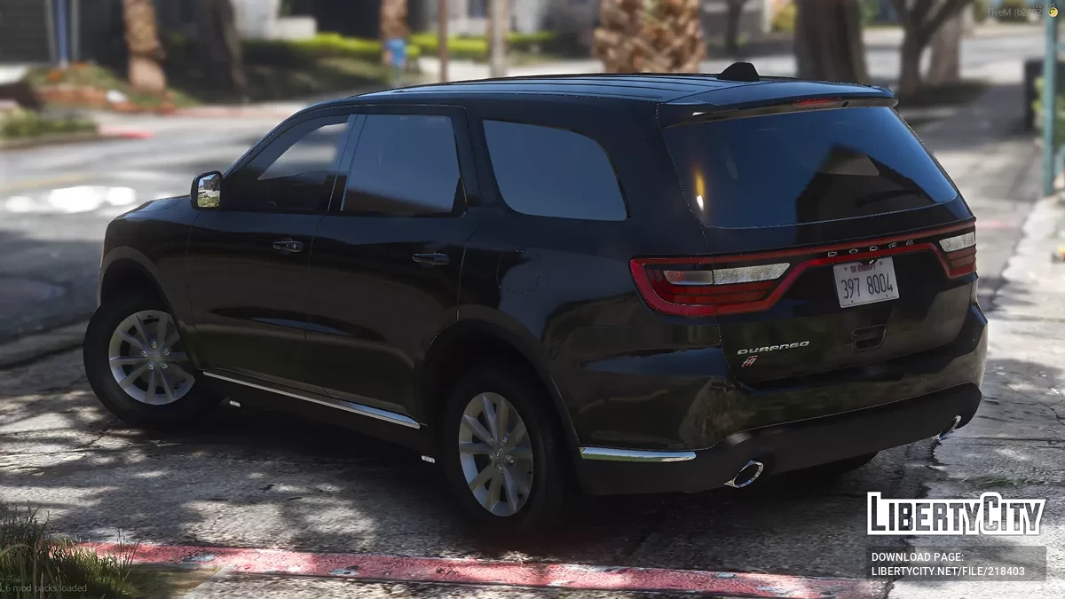2018 Dodge Durango Whelen FlatLighter Disfarçado / GTA 5