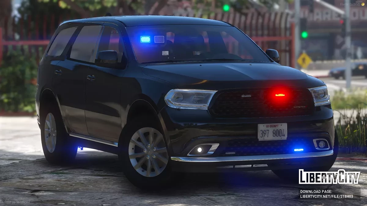 2018 Dodge Durango Whelen FlatLighter Disfarçado / GTA 5
