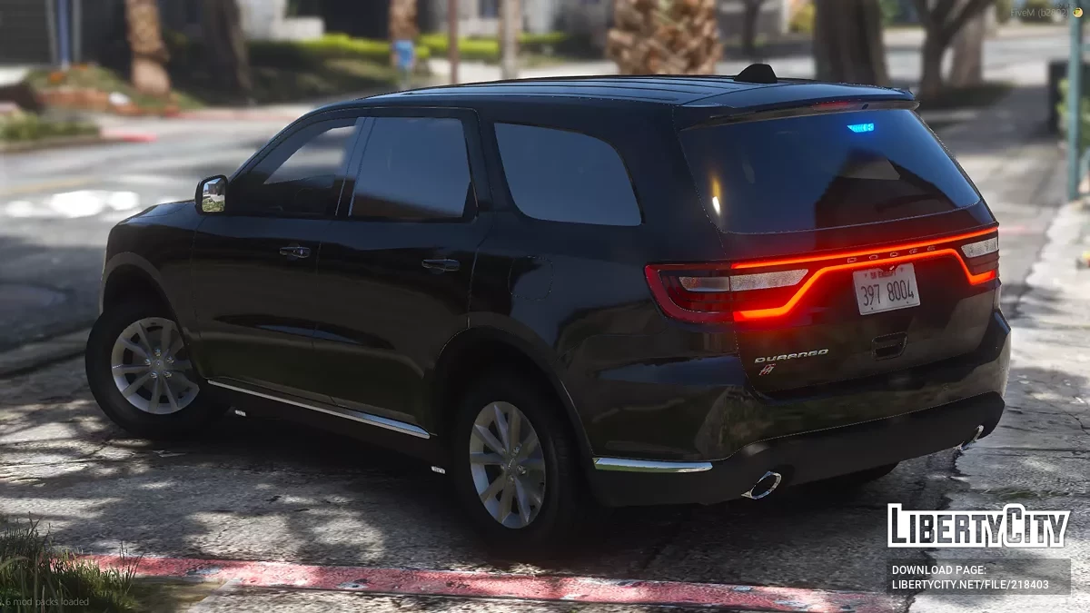 2018 Dodge Durango Whelen FlatLighter Disfarçado / GTA 5