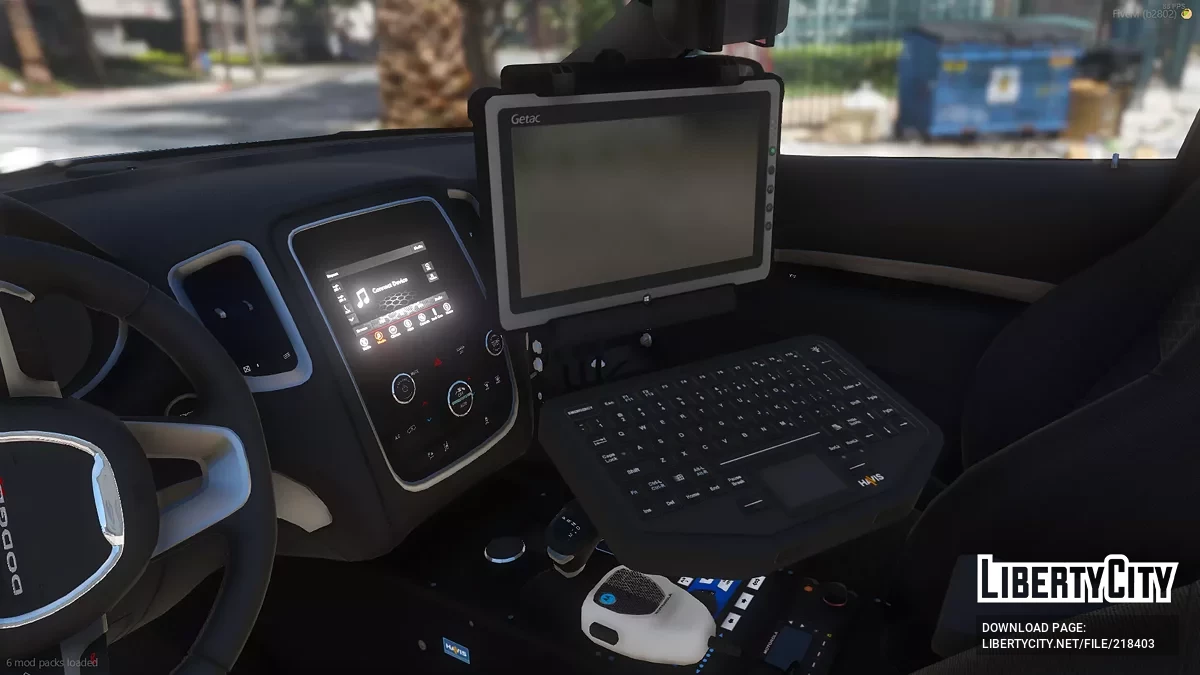 2018 Dodge Durango Whelen FlatLighter Disfarçado / GTA 5
