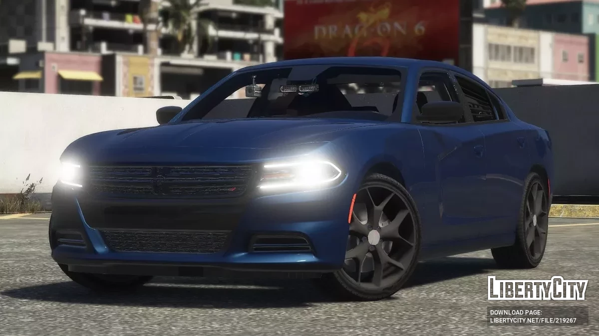 2019 Dodge Charger Pursuit Banale/Sans gyrophare / GTA 5