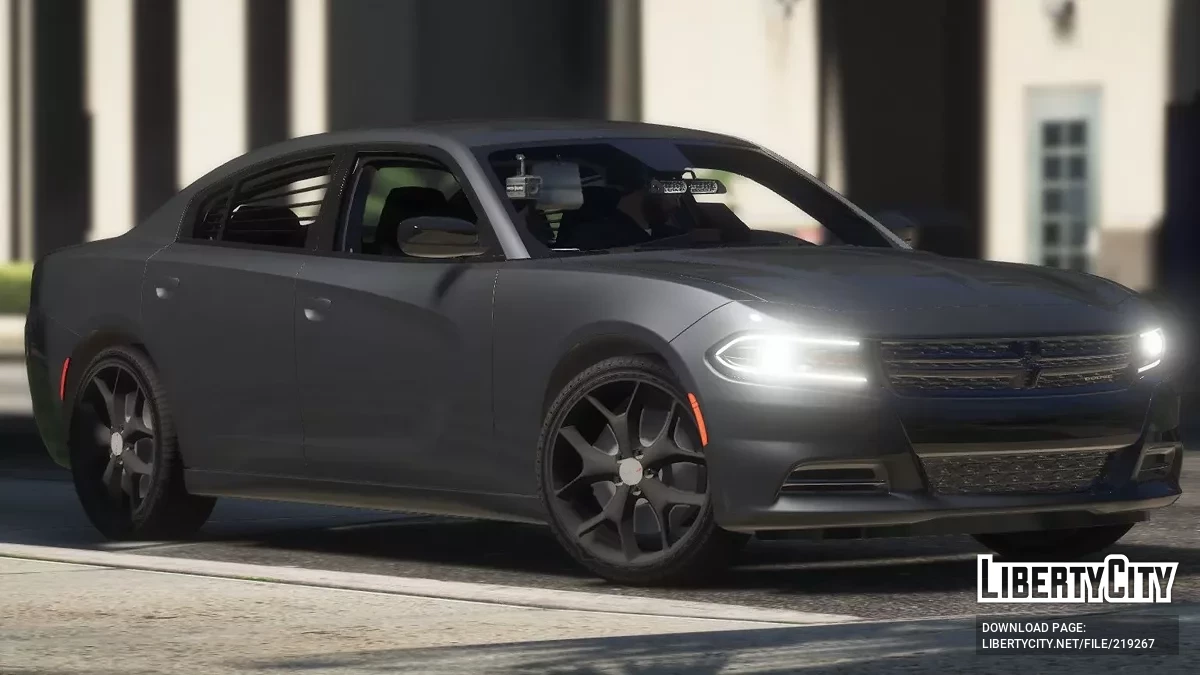 2019 Dodge Charger Pursuit Banale/Sans gyrophare / GTA 5