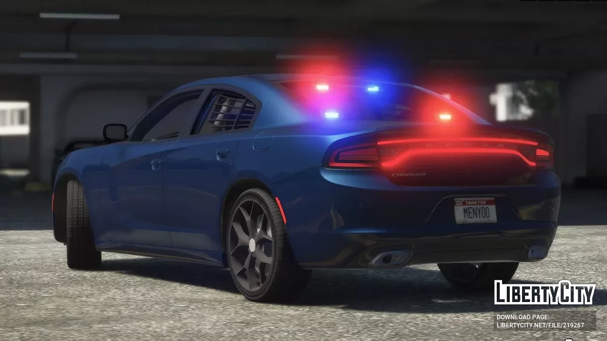 2019 Dodge Charger Pursuit Banale/Sans gyrophare / GTA 5