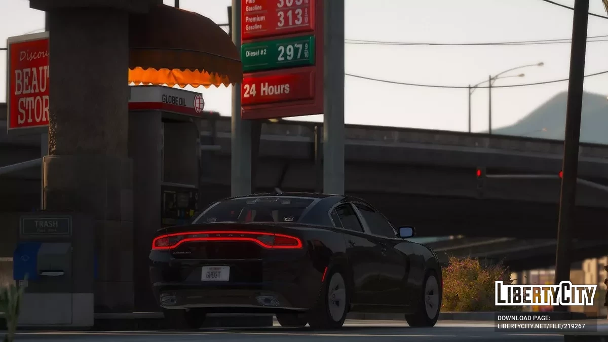 2019 Dodge Charger Pursuit Banale/Sans gyrophare / GTA 5