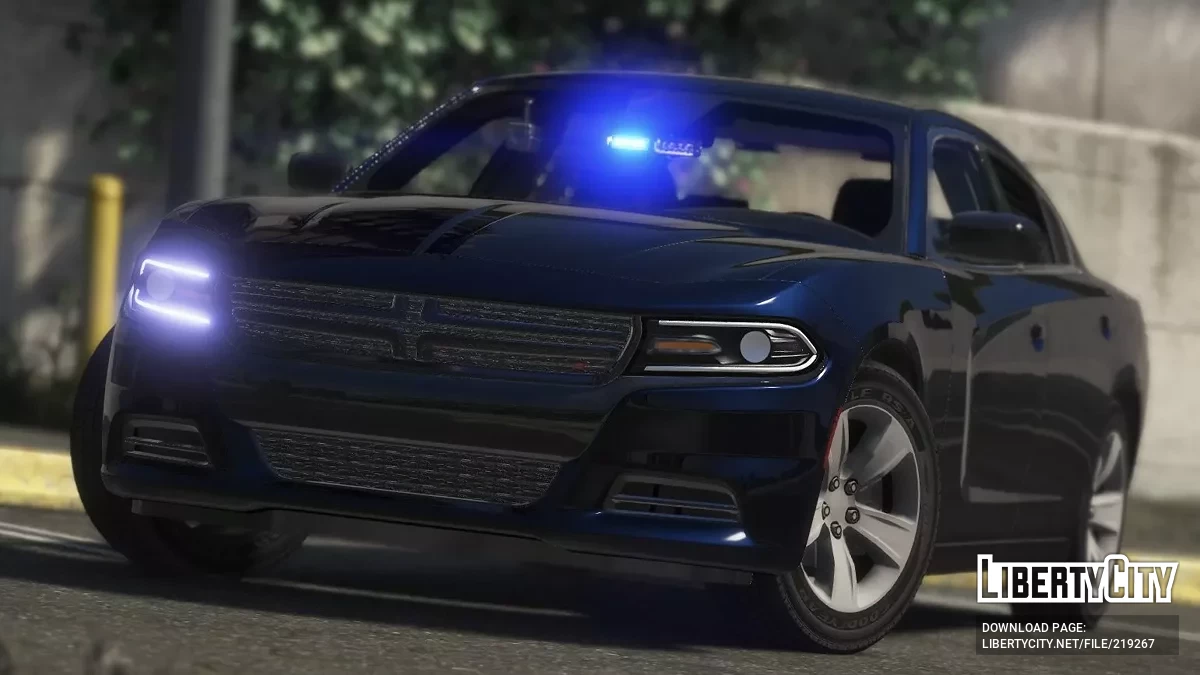 2019 Dodge Charger Pursuit Banale/Sans gyrophare / GTA 5