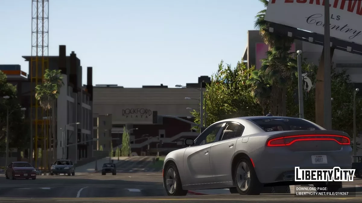 2019 Dodge Charger Pursuit Banale/Sans gyrophare / GTA 5