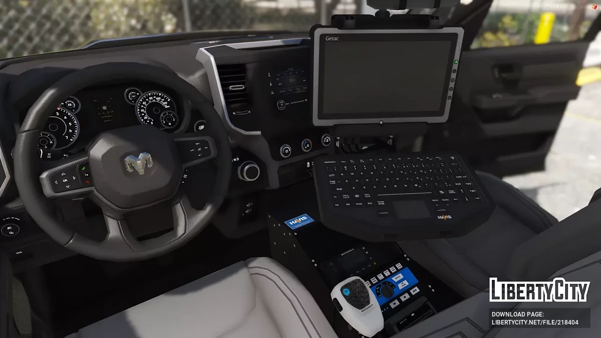 2023 Dodge Ram TradesMan Whelen FlatLighter Disfarçado / GTA 5