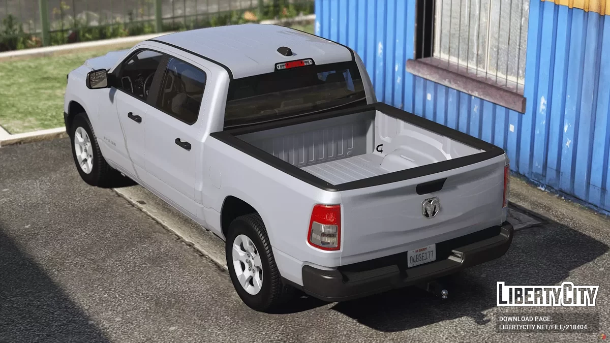2023 Dodge Ram TradesMan Whelen FlatLighter Disfarçado / GTA 5
