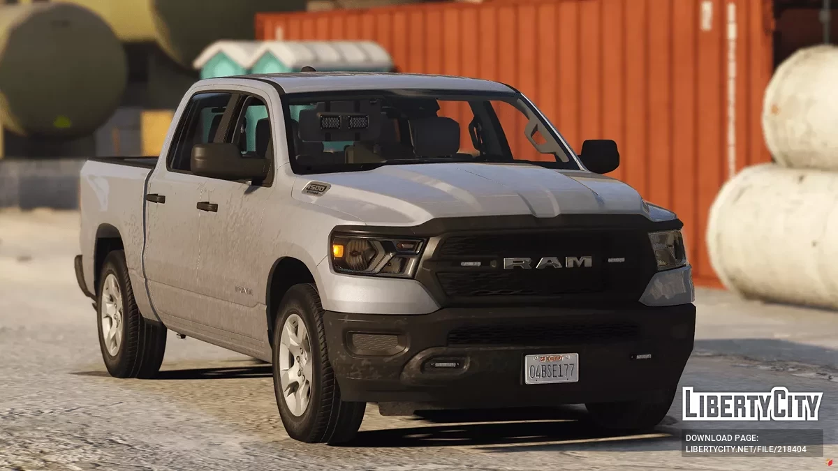 2023 Dodge Ram TradesMan Whelen FlatLighter Disfarçado / GTA 5