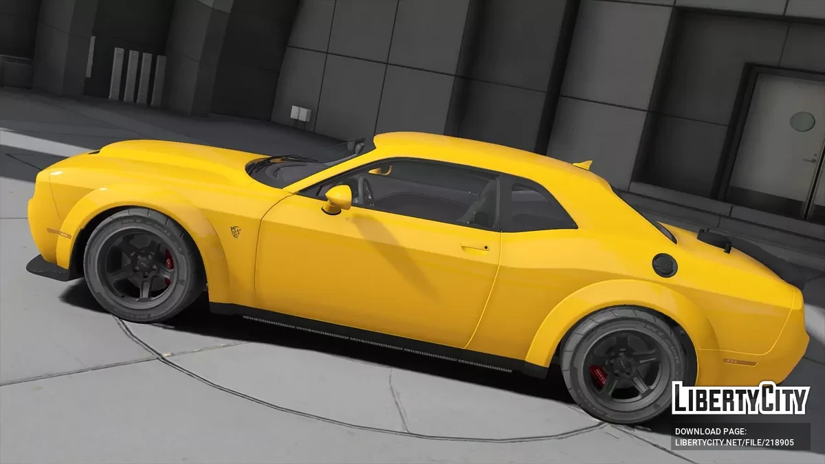 Dodge Challenger SRT Мод / GTA 5