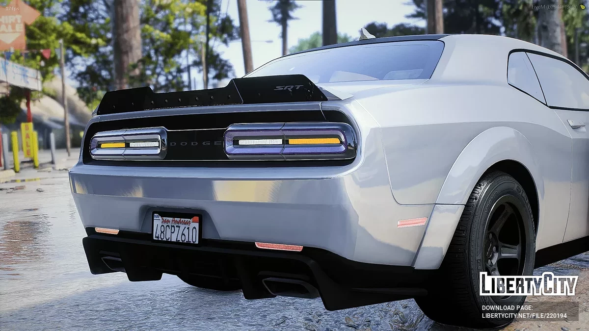 2018 Dodge Challenger Demon v1.1 / GTA 5