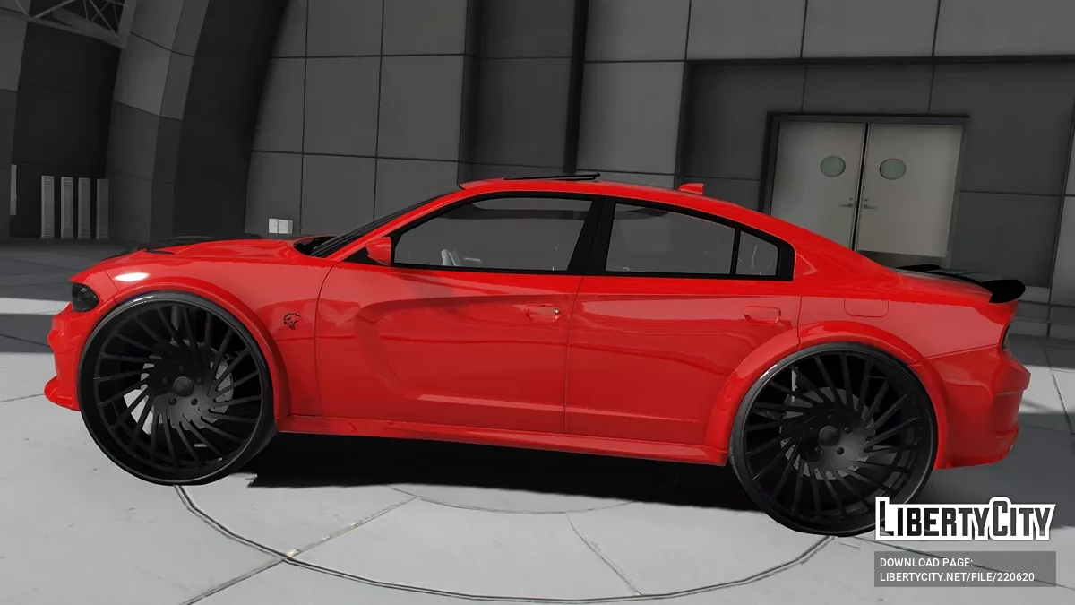 Dodge Charger Hellcat Sur Forgiatos Life Of Corey / GTA 5