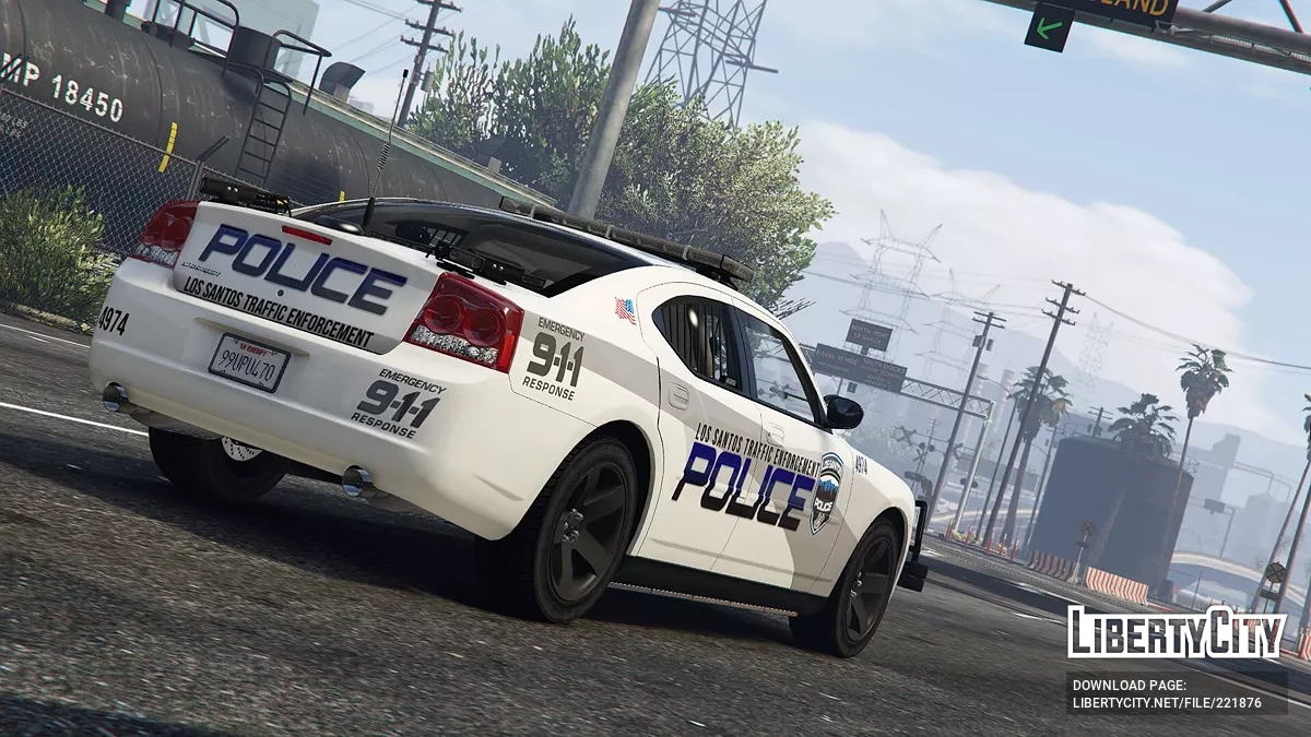 2010 Dodge Charger Traffic Enforcement Unit / جي تي أي 5
