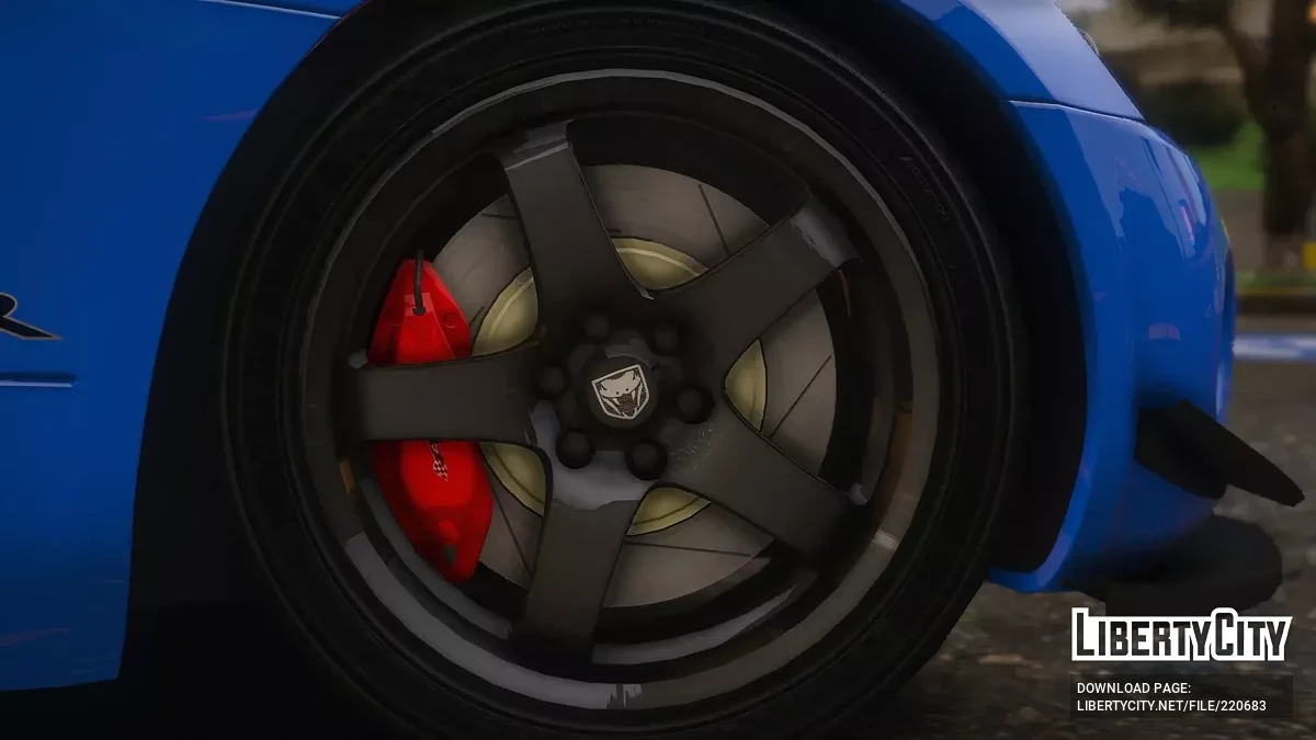 2010 Dodge Viper ACR SCPD v1.0 / GTA 5