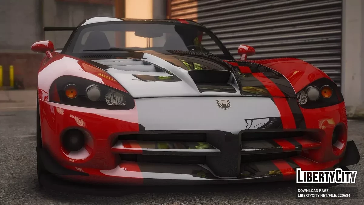 2010 Dodge Viper ACR v1.0 / GTA 5