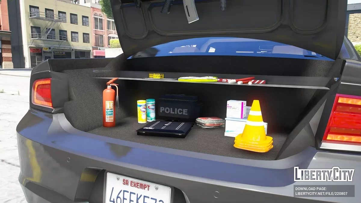 2014 Dodge Charger Unmarked / GTA 5