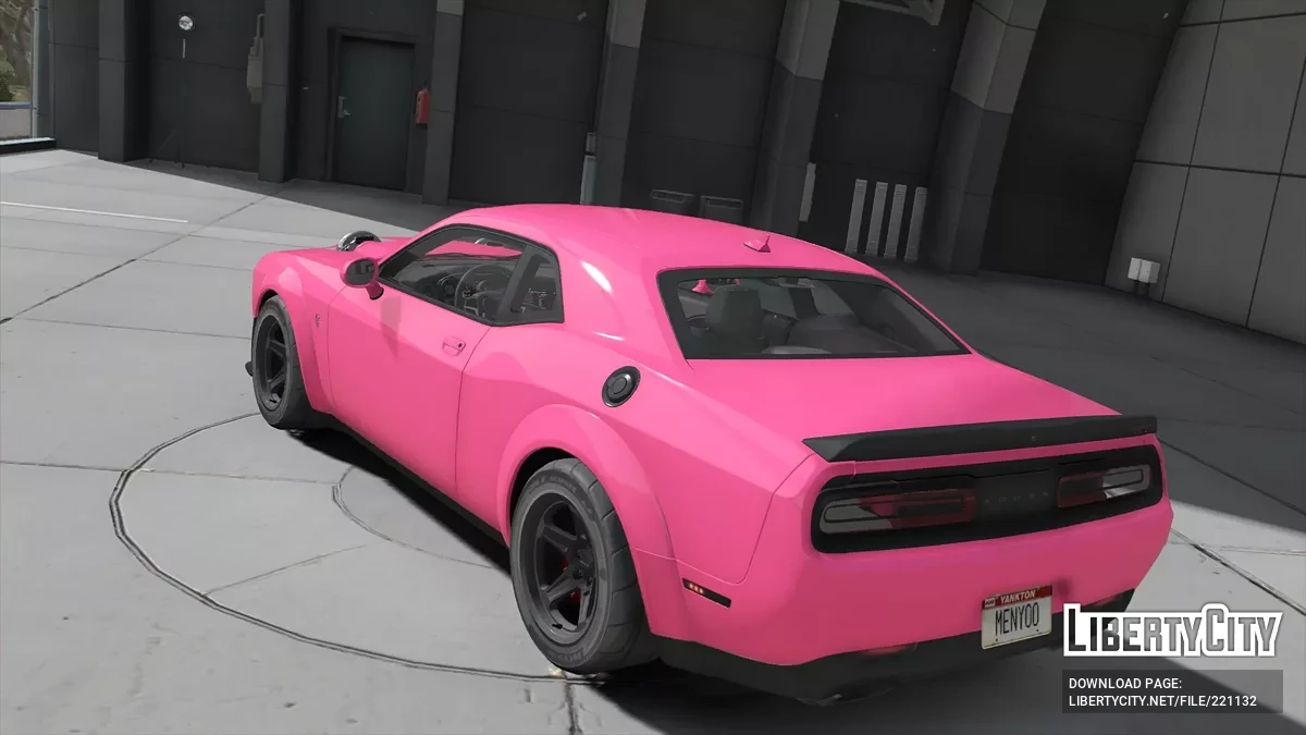 Dodge Challenger SRT Demon LS Swap v1.0 / GTA 5