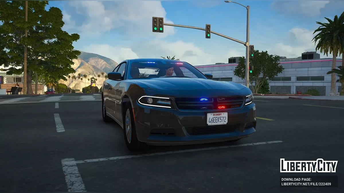 2018 Dodge Charger Tanpa Tanda / GTA 5