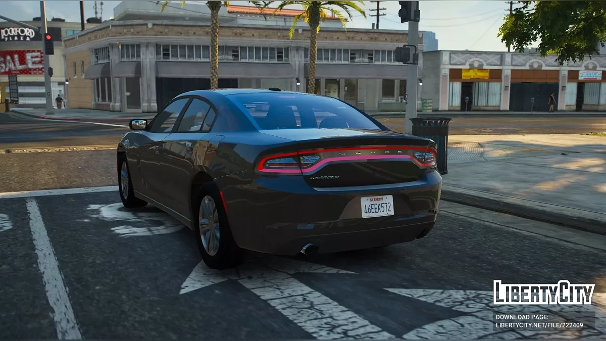 2018 Dodge Charger Tanpa Tanda / GTA 5